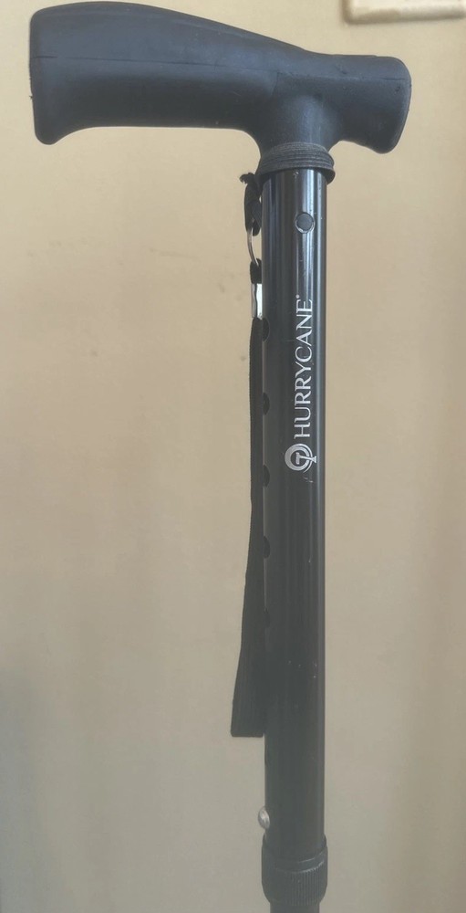 Hurrycane Walking Cane Standing, Folding and Adjustable 30-38’’, 350lb Capacity