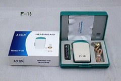 AXON HEARING AID F-18 Sound Enhancement Amplifier Pocket Model free Shipping