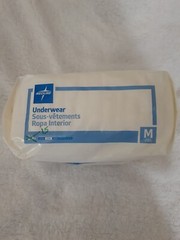 Medline Adult Unisex Underwear MEDIUM Ultra Performance NEW Open Pack of 15 Qty