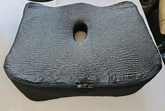 Memory Foam Seat Cushion – Reduce Strain & Lumbar Discomforts 16.5X14.6X2.8 in