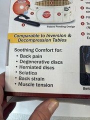 DR-HO’s 2-In-1 Back Relief Belt Size A 25-41″ Stretch Support Degenerative Disc