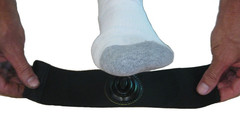 Adjustable Foot Arch Bandages with PORON Cushion Pair – S/M
