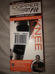 Copper Fit Freedom Copper Infused Compression Sleeves Knee Sleeve Large-new