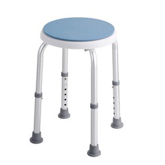 VEVOR Shower Chair Rotating Bath Seat Stool Elderly Aids Adjustable Height 300lb