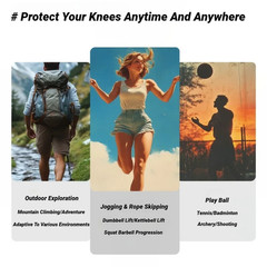 1Pc Adjustable Silicone Patella Knee Strap Pain Relief Support Brace Sports