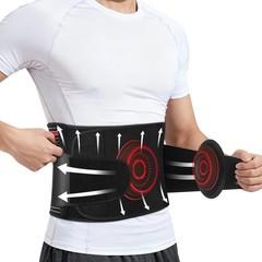 Umbilical Hernia Belt for Men and Women Abdominal Support Binder with Compress