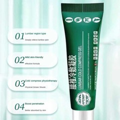 `1-5x Lumbar Type Cold Compress Gel APDMP Body Relief Ointment US Hot