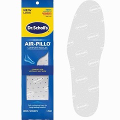 3 Packs Dr Scholls Air-Pillo Comfort Foam Insoles & Cooling Vents M 7-12/ W 5-10