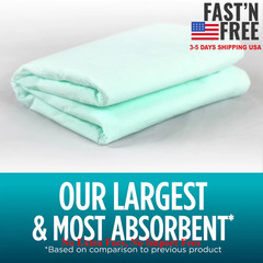 Assurance Unisex Premium Underpad for Adults, XL, Maximum Absorbency, 30 Ct, 2PK