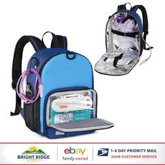 Compact Feeding Tube Bag Designed for School with Weight Distribution Straps