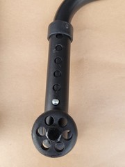 Quickie Wheelchair ANTI TIP TIPPERS WHEELS Wheelie Bars Parts Used Qxi 2 Nitrum