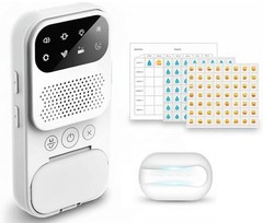 Bedwetting Alarm for Boys Girls & Older Kids Wireless Sensor Bed Wetting White