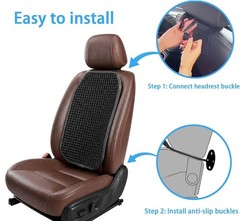 SMIUPIN New Summer Cooling Ventilated Big Air Mesh Seat Cushion Pad for Car,U…