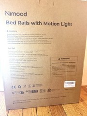 💎Bed Rail Nimood C4 Pro w/ Motion Light 400 lb Capacity New Open Box Adult