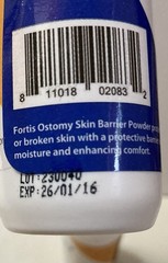 ENTRUST 1oz Bottle #6800 Ostomy Care Skin Barrier Powder, Lot of 3, New