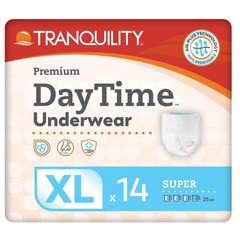 Tranquility Disposable Underwear X-Large 56 Ct