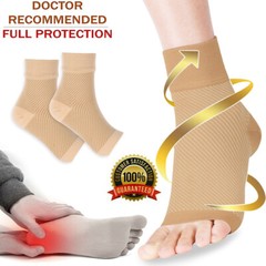 Plantar Fasciitis Socks w/Arch Support, Medical Grade Compression Foot Sleeve XL