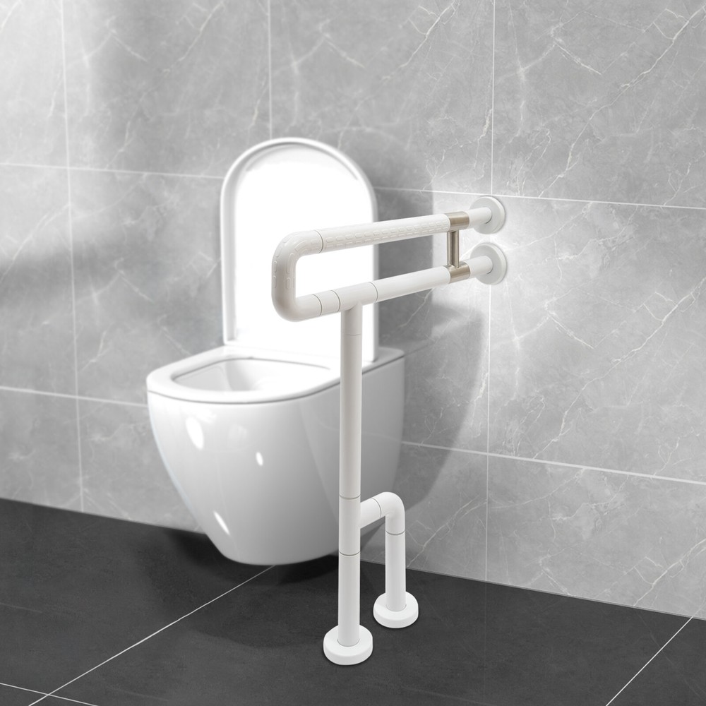 Toilet Grab Bars Tub Rail Safety Handrails Handicap for Bathroom Hand Grips NEW