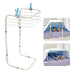 Blanket Lifter Foot Cradle Lift Bar for Feet Adjustable Standard, White