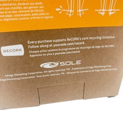 SOLE Performance Medium Orthotic Insoles Men 8 Women 10 Heat Moldable