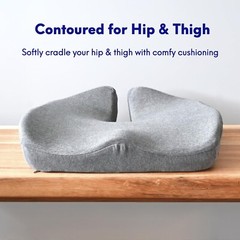 Cushion Lab Patented Pressure Relief Seat Cushion for Long Sitting Hours on O…