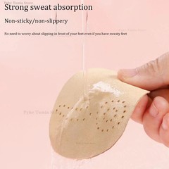 4pcs Sandals Anti-slip Stickers Leather Forefoot Pad Women High Heels Pain Relie