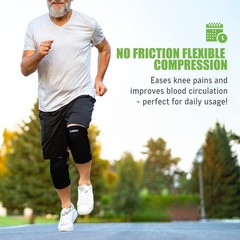 ® – Compression Sleeve for Knee, Athletic Gym Knee Support Sleeves for Knee R…