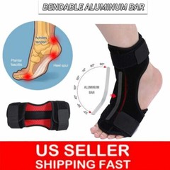 Foot Drop Support Ankle Brace Orthosis Plantar Fasciitis Night Splint Correction