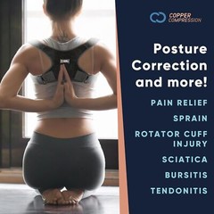 Copper Compression Posture Corrector for Men & Women Small/Medium (Pack of 1)
