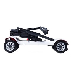2026 Foldable 4-Wheel Mobility Scooter Seniors Adults 18.6 Mile Airline Approved