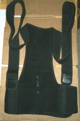 UNVERSAL FREE SIZE BACK & SHOULDER POSTURE CORRECTOR FOR MEN & WOMEN BLACK nwop