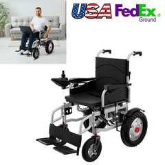 Intelligent Foldable Electric Wheelchair Mobility Power Wheelchair All Terrain