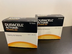 Fresh New Duracell Hearing Aid Batteries Size 10 – Fast shipping Exp-July 2028