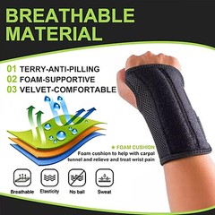 Left Right Wrist Support Brace Splint Carpal Tunnel Hand Sprain Arthritis Injury