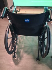 Midline Foldable Manuel Wheelchair 24″ CM