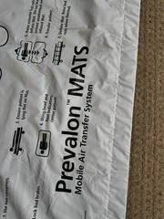 Sage Prevalon Inflatable Mat Mobile Air Transfer System 39in X 81in