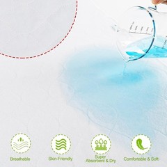 Durable & Waterproof Bed Pads 34″ x 52″ – Excellent Protection for Incontinence