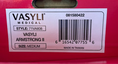 Vasyli Signature David Armstrong II Sensitive Feet Orthotic Insole Medium New!