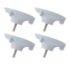 4pcs Elder Shower Chair Replacement Feet In Durable Rubber Material Popular