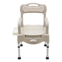 Heavy Duty Height Adjustable Bath Seat Commode Toilet Chair 250kg Adult Senior