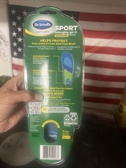 Dr Scholls Sport Massaging Gel Advanced Shoe Insoles Women Size 6-10 (1 PAIR)