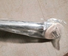 Medline ADA Compliant Knurled Grab Bar -18 in. x 1-1/4 in. bath safety
