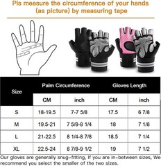 Workout Gloves Weight Lifting Gloves With Wrist Support Gym Fitness Men & Women