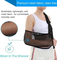 Breathable Mesh Arm Sling – Adjustable Shoulder Support for Injury Recovery