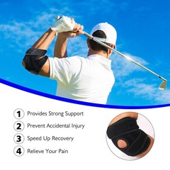Tennis Elbow Brace Support Sleeve Arthritis Tendonitis Arm Joint Pain Band Wrap