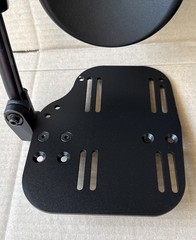 PAIR – Quickie Iris Tilt In Space Manual Wheelchair Elevating Legrest Footrest