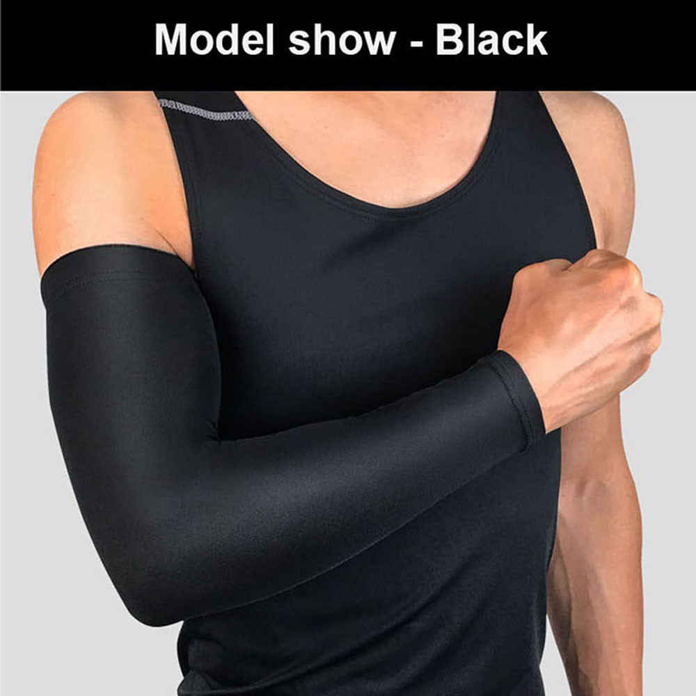 Elastic Elbow Support Sleeve Protector Padded Bandage Arm Brace Guard Basketball