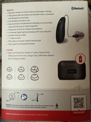 RCA OTC Hearing Aids FSA HSA Eligible Rechargeable Bluetooth Wireless Remote New