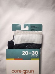 Therafirm Core-Spun Gradient Compression Socks, Knee High, 20-30mmhg, Medium