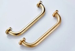 30/40/50cm Bathroom Tub Toilet Handrail Brass Gold Finish Grab Bar Shower Safety